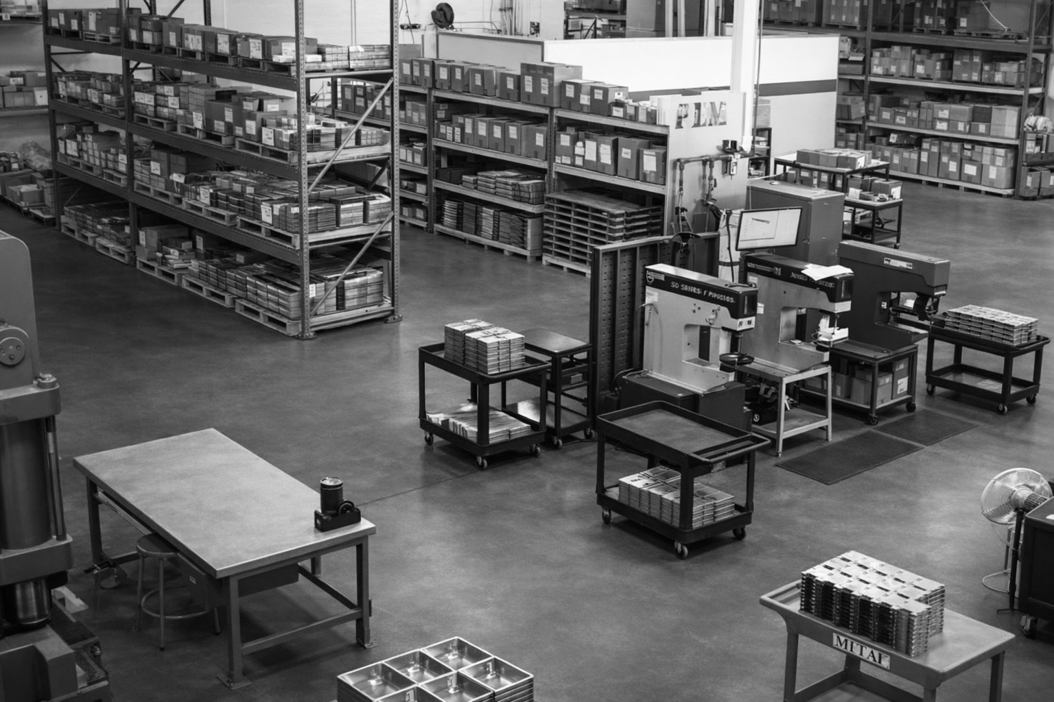 TRI Manufacturing facility, 40,000 square foot production floor